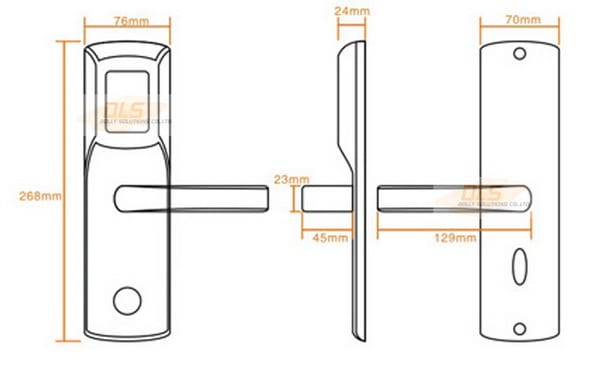 Hotel Lock รุ่น : HL8000CY