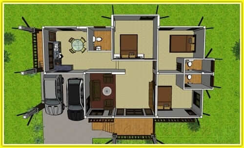 การสร้างบ้านในปัจจุบัน