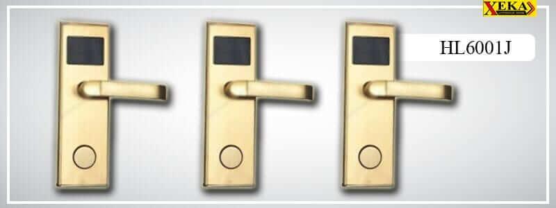 ประตูคีย์การด์สำหรับโรงแรม ประตูห้องพักต่างๆ Hotel Lock รุ่น : HL6001J