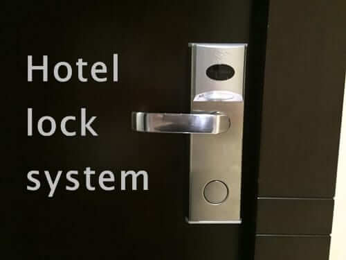 ระบบของประตูคีย์การ์ด (Hotel Lock System)