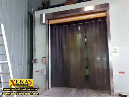 ประตูม้วน PVC ที่ บริษัทยูนิเพรท 