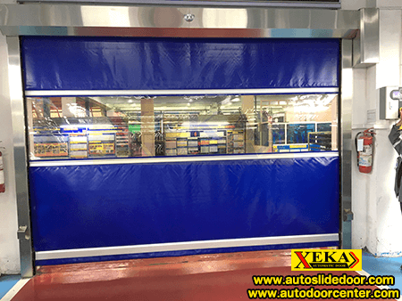 ประตูม้วน PVC อัตโนมัติ (Rapid Roll Door)