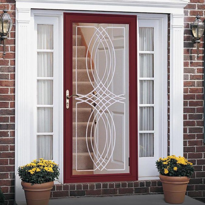 decorative storm doors