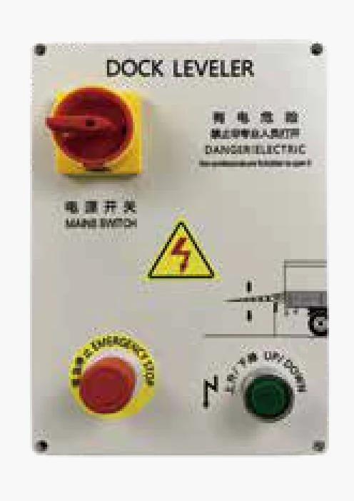ตู้ควบคุม Dock Leveler IP54/IP65 ระบบ One-Touch และ Emergency Stop XEKA
